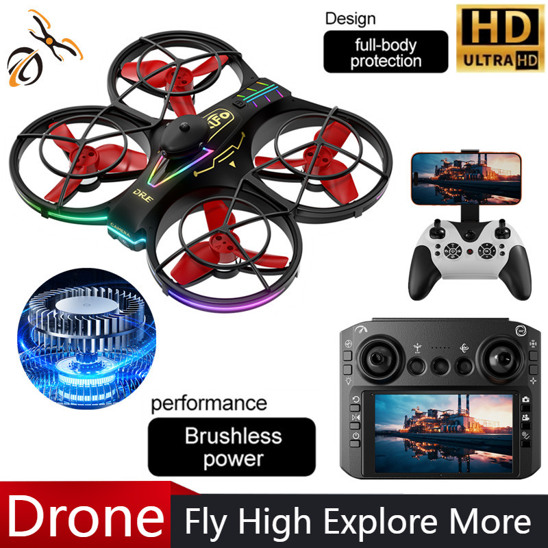 Drone Gimbal Brushless - Drone Profissional RH830 RC com Câmera