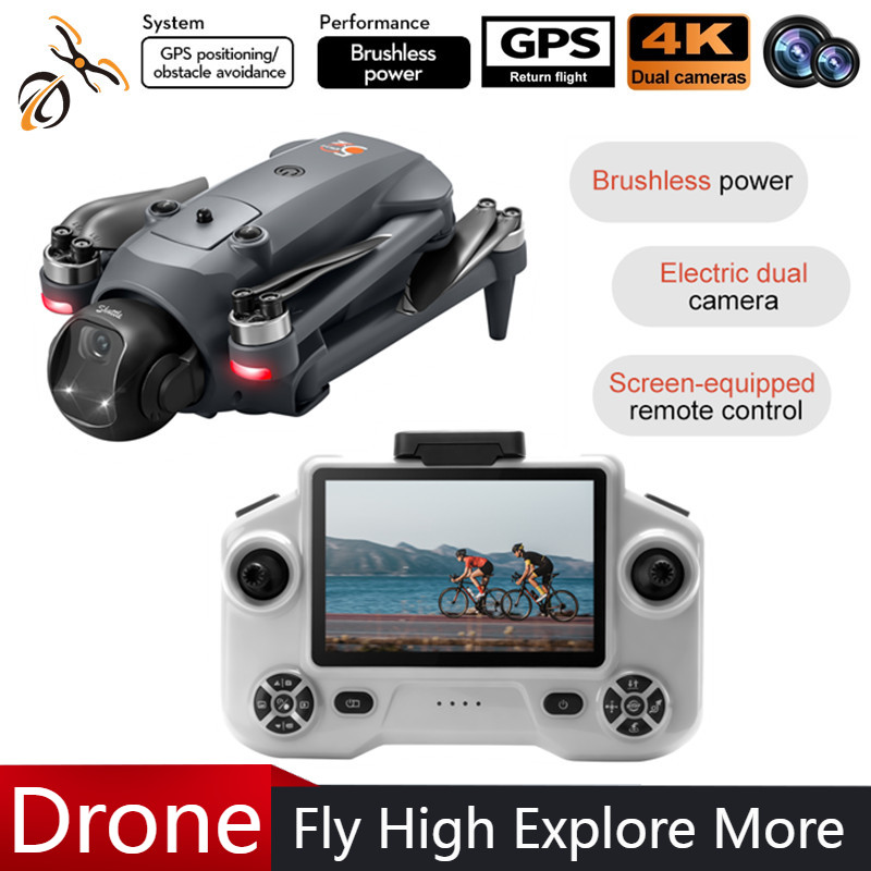 Drone Gimbal Brushless - NOVO YL059 Mini Quadricóptero RC Drone