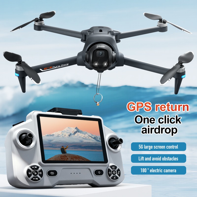 NOVO YL059 Mini Quadricóptero  - Drone Gimbal Brushless avaliação e preço