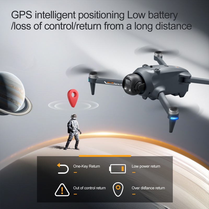 NOVO YL059 Mini Quadricóptero  - Drone Gimbal Brushless avaliação e preço