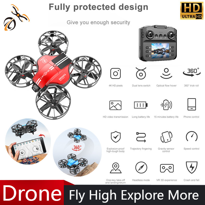 NEW Mini Drone 812PRO professi - Drone Gimbal Case avaliação e preço