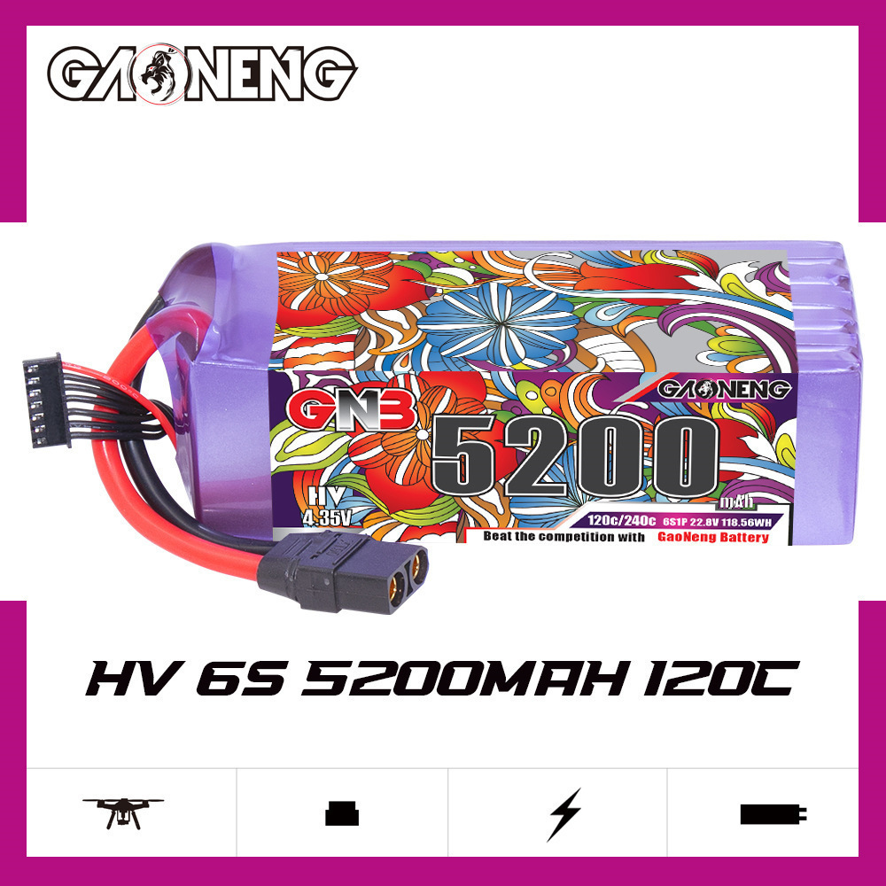 Bateria lipo gnb 6s 22.8v 3000 - Drone Gimbal Controller avaliação e preço